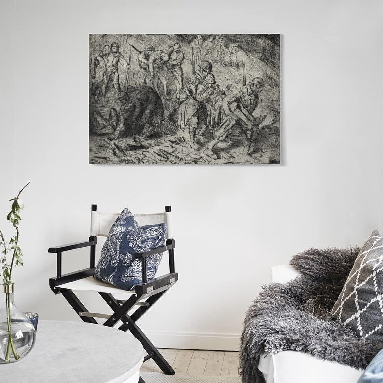 danlu Poster of Theophile Steinlen Art Nouveau Painter (3) Picture Print Wall Art Poster Painting Canvas Posters Artworks Gift Idea Room Aesthetic 20x30inch(50x75cm)