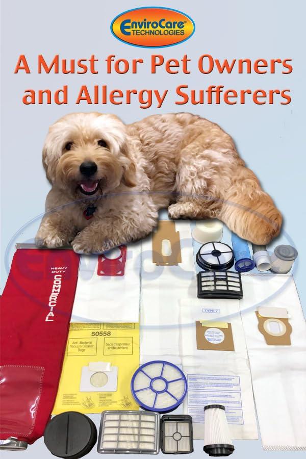 EnviroCare EnviroCare Replacement Micro Filtration Vacuum Cleaner Dust Bags made to fit Electrolux Upright Style U Aerus, Epic, ProTeam Prolux, Discovery, Genesis, 2500, 3500, 4000, 6000 36 Pack