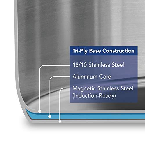 Tramontina Tramontina Pasta Cooker Gourmet Stainless Steel 3-Piece 6-Quart, 80120/200DS