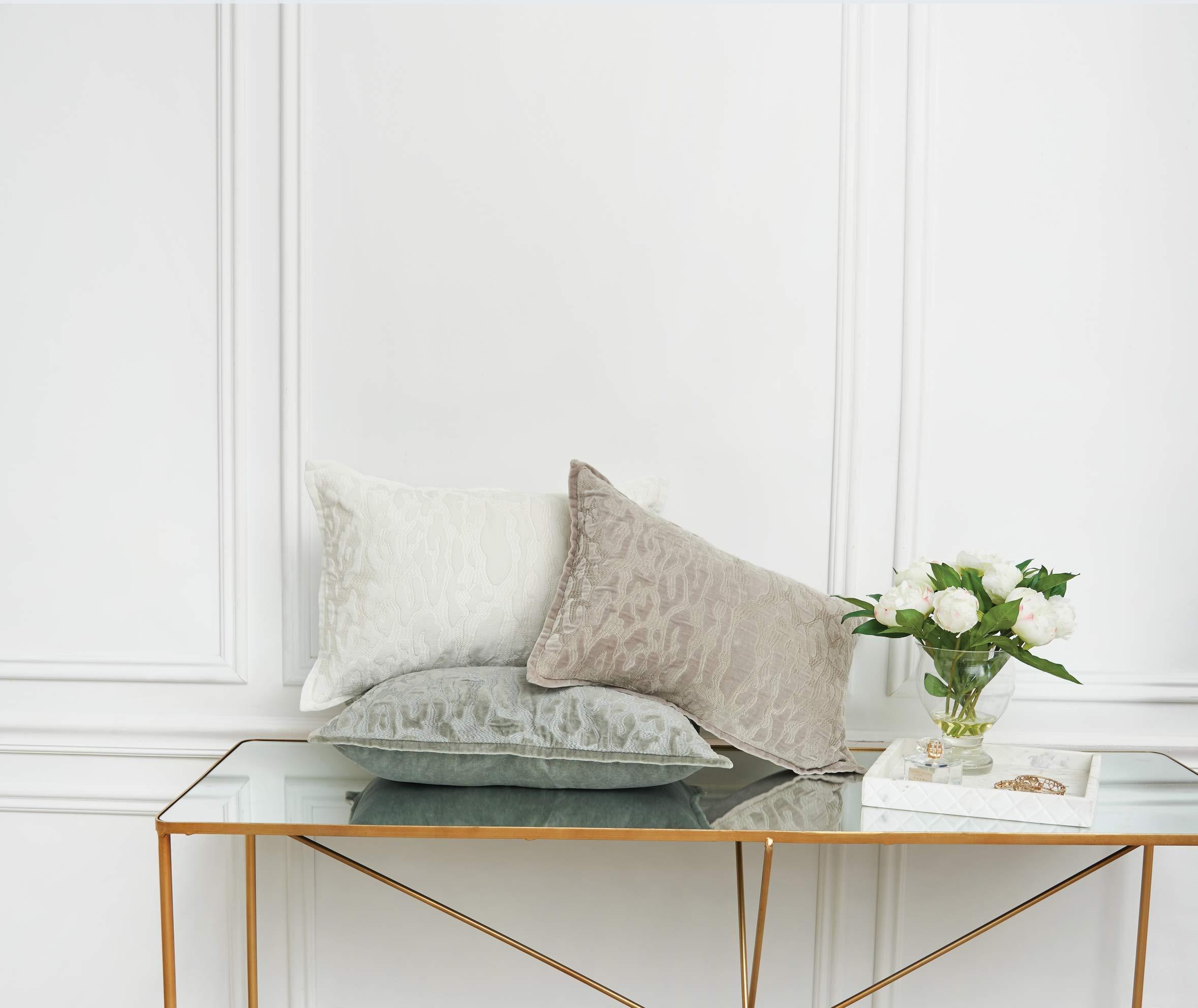 C&F Home C&F Home 14" x 22'' Avon Ivory Pillow 14" x 22" Ivory