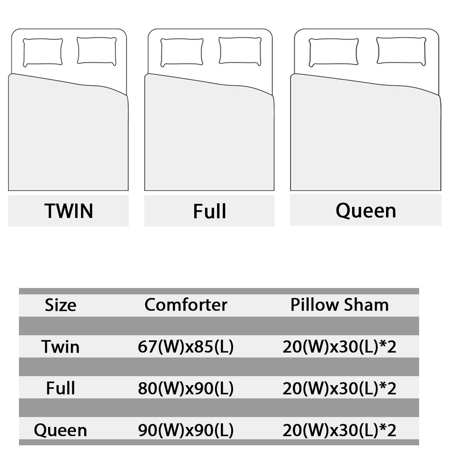 AILONEN AILONEN Western Cowboy Comforter Set for Kids Boys Teens, Rodeo Cowboy Riding Bull with Old Ranching Rope Bedding Set Full Size United States Retro Country Style,3-Piece,1 Quilt and 2 Pillowcases