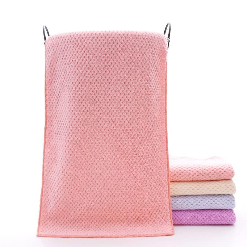 Cyrank Bath Towels, Shower Wrap with Straps Wearable Bath Towel for Women Dress Bath Towel Wrap Womens Towel Dress with Straps for Home Beach(Pink)