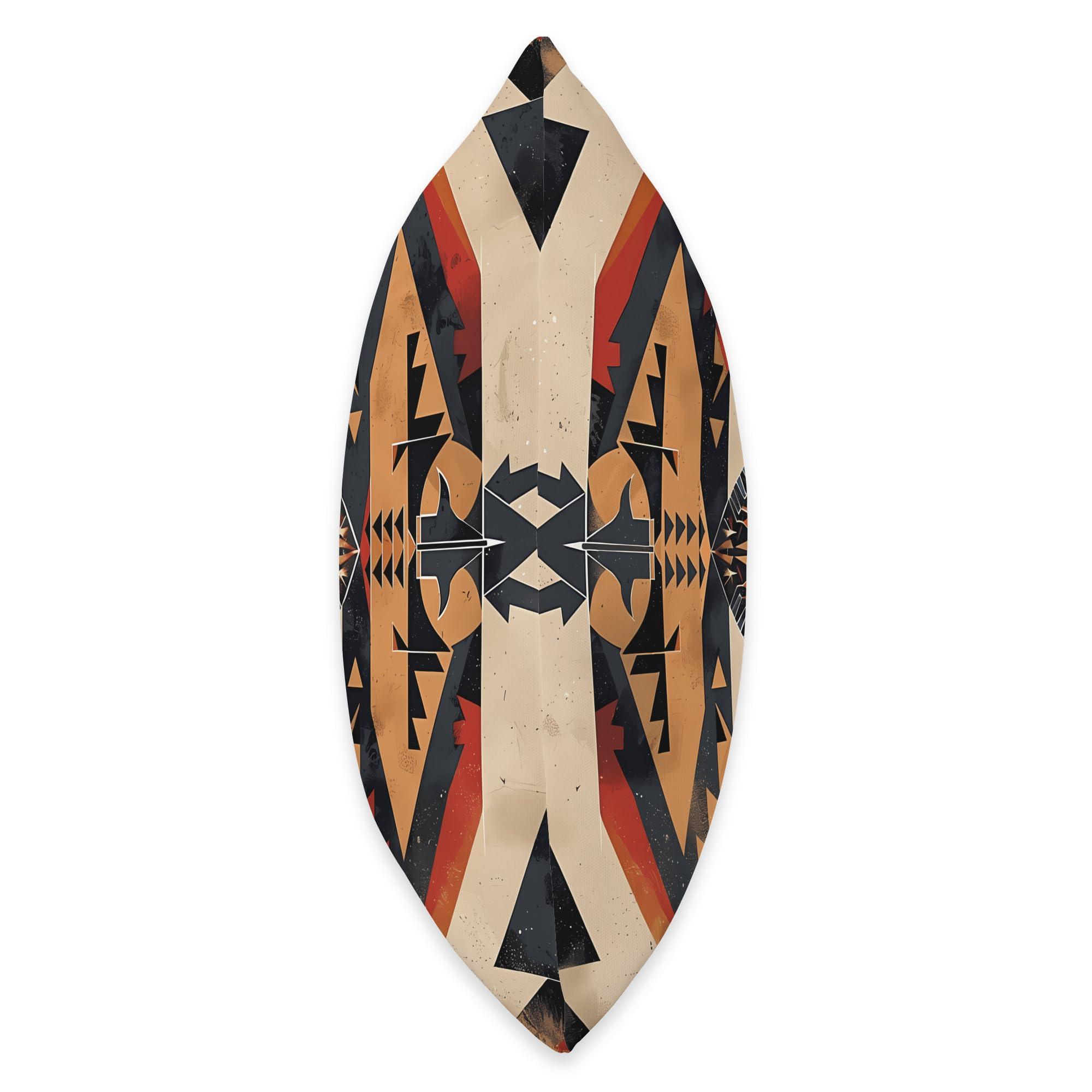 Modern Aesthetic Design Studio Navajo Art Native American Design Southwestern Decor Throw Pillow