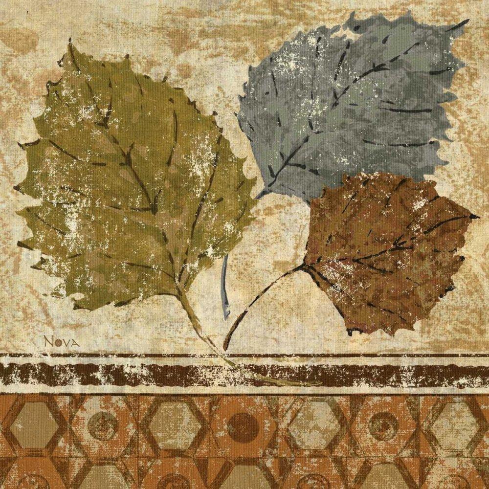 ArtExpert Golden Autumn I by Studio Nova - 12x12 Art Print Poster