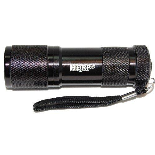 HQRP HQRP 365 nM 9 LED Flashlight Blacklight for Document Forgery Analysis, Currency, Bill Verification, Inspection Detection Identification