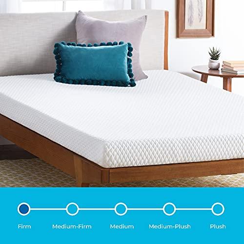 Linenspa Linenspa 5 Inch Gel Memory Foam Mattress , Firm Mattress, Low Profile Bed Queen 5 Inch Mattress