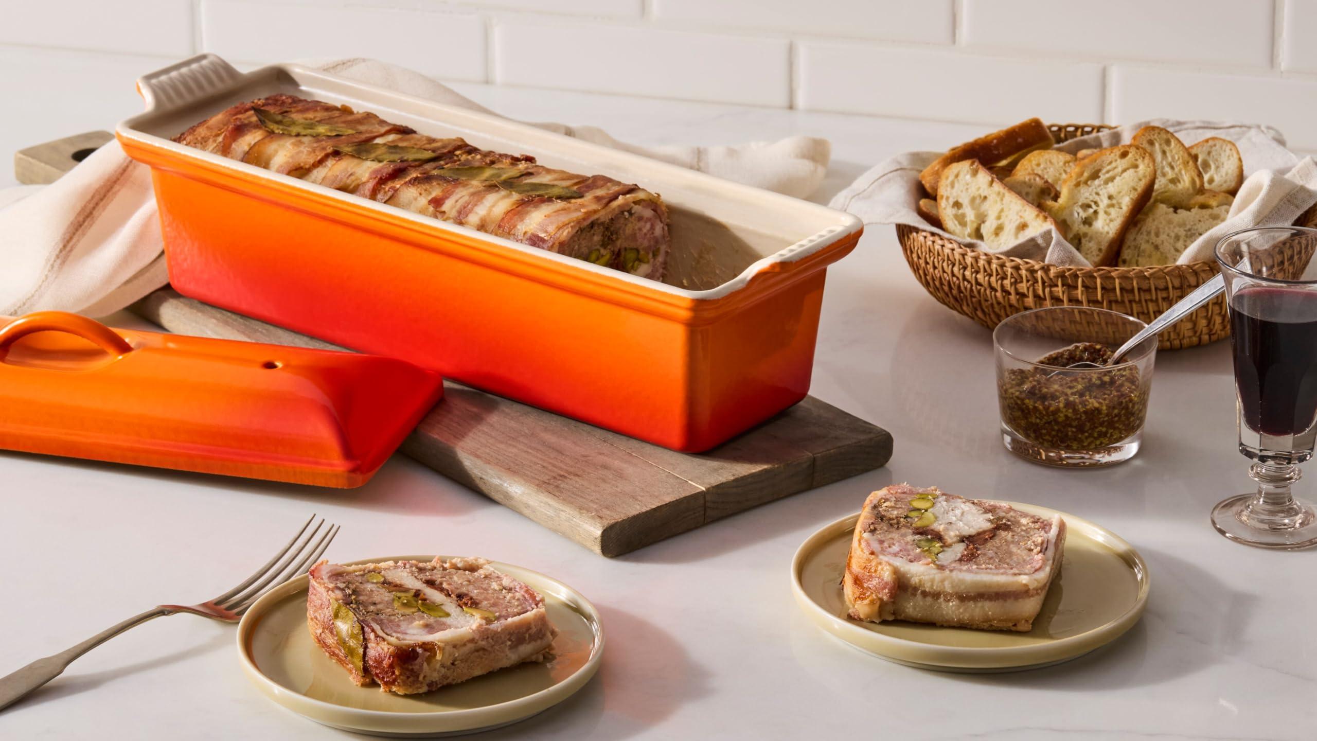 Le Creuset Le Creuset Enameled Cast Iron Pâté Terrine, 2 qt., Cerise