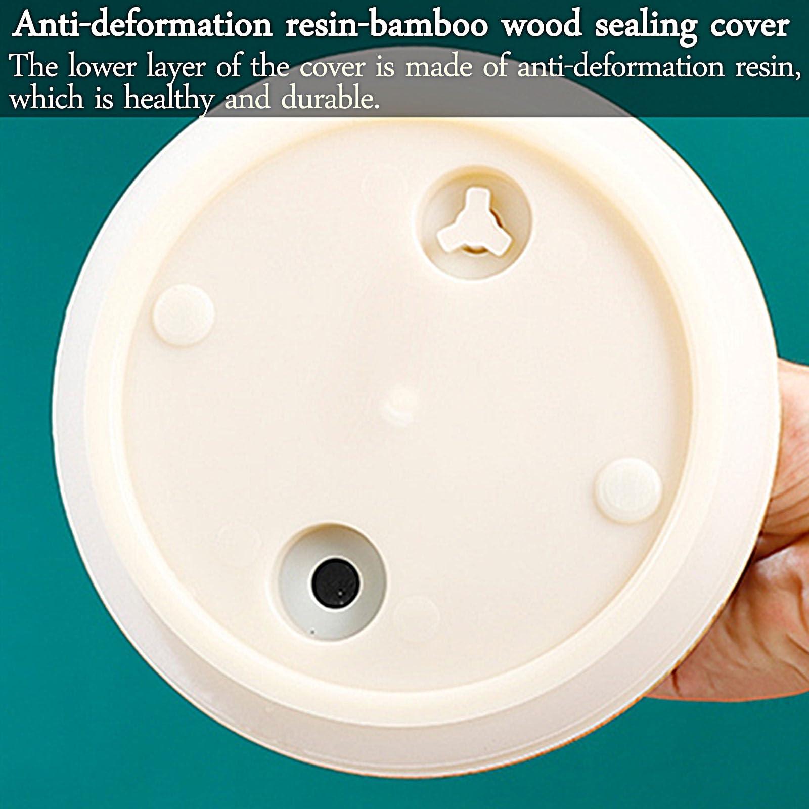 WRJAHCG WRJAHCG Glass Drink Dispenser for Parties,Glass Jar Beverage Dispenser with Stand Glass Beverage Dispenser with Stainless Steel Spigot for BBQ, Picnic, Pool Party and Social Events,4L