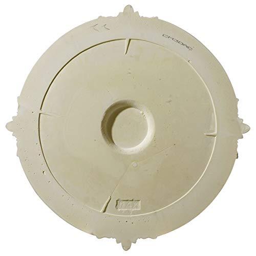 Ekena Millwork Ekena Millwork CM30AT Attica Acanthus Leaf Ceiling Medallion, 30 1/8"OD x 1 1/2"P (Fits Canopies up to 3 1/4"), Factory Primed