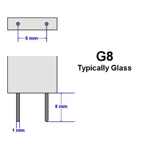 Halco 10 Qty. Halco 50W MR16 FL 120V G8 Prism EXN MR16EXN/G8 50w 120v Halogen Flood Lamp Bulb
