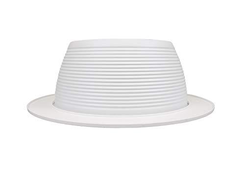 NICOR Lighting NICOR Lighting 6 inch White Recessed Baffle Trim with 1 inch Trim Ring, Fits 6 inch Housings (17511-1)