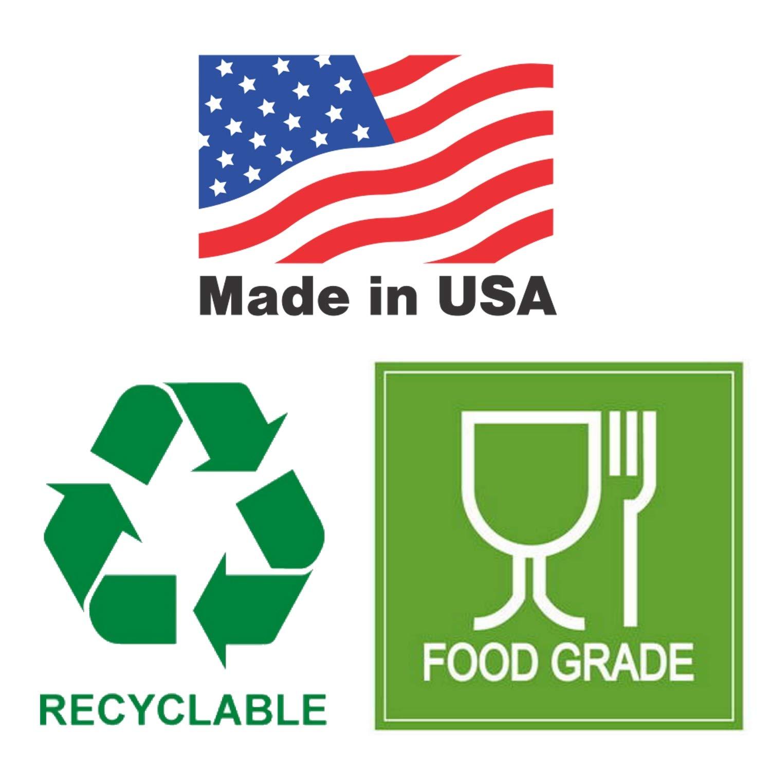 Invitation in a Bottle Plastic Bottles & Corks for Bottle Message Invitations, Announcements, DIY Craft, Party Favors & Sand Art - Clear Plastic (450 Bottles & Corks)