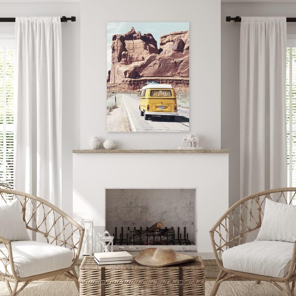 ANDY STAR ANDY STAR Brushed Nickel Oval Wall Mirror, 20x28, Modern Bathroom Mirror, Sturdy Stainless Steel Frame, Clear Reflection, Anti-Corrosion Backboard