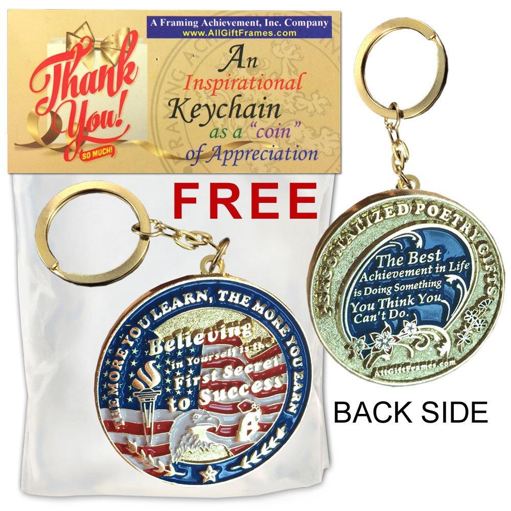 AllGiftFrames AllGiftFrames Double Two Certificate Frame Gold Seal Insignia Logo Dual Diploma College University Certificate Document Wood Glossy Majestic Black with Gold Accents Black Matted