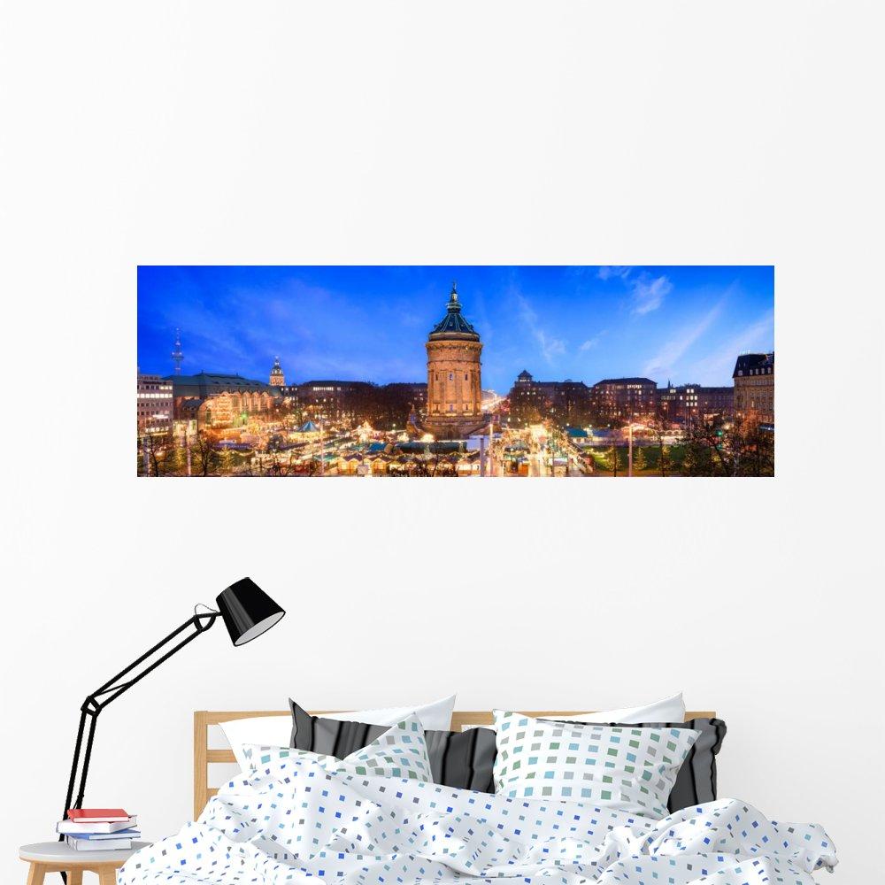 WallStickers4ever Vinyl Wall Decal Beautiful Horse Head Mane Leaves Animal Stickers Mural Large Decor (ig4957) Silver Metallic