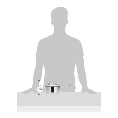 Cuisinart Cuisinart Professional Stainless Saucepan with Cover, 1.5-Quart, Stainless Steel,8919-16