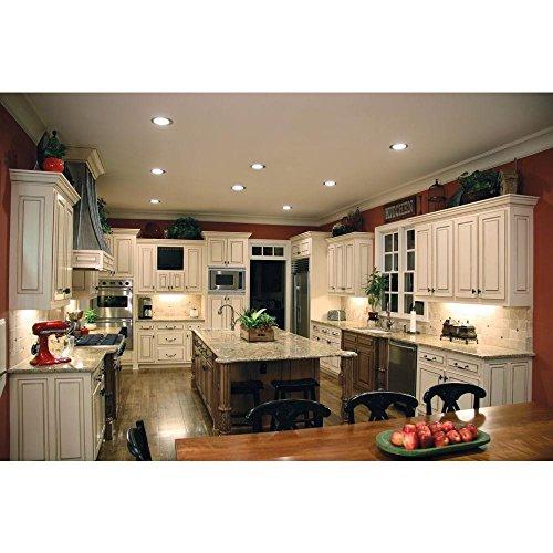 HALO HALO RL56 Integrated LED Recessed Ceiling Light Fixture Retrofit Downlight Trim at 90 CRI, 2700K Warm White, White, 5 in. and 6 in.