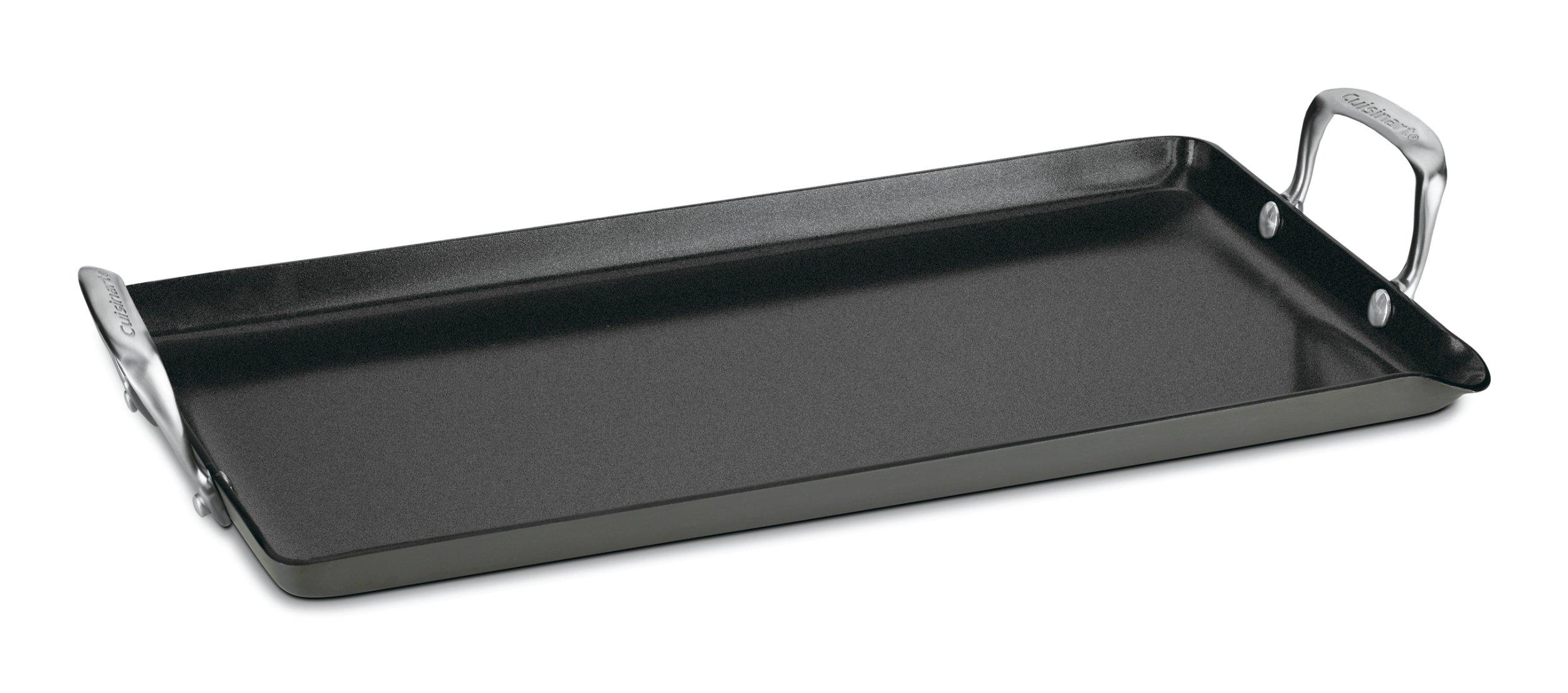 Cuisinart Cuisinart GG45-25 GreenGourmet Hard-Anodized Nonstick 10-Inch by 18-Inch Double-Burner Griddle