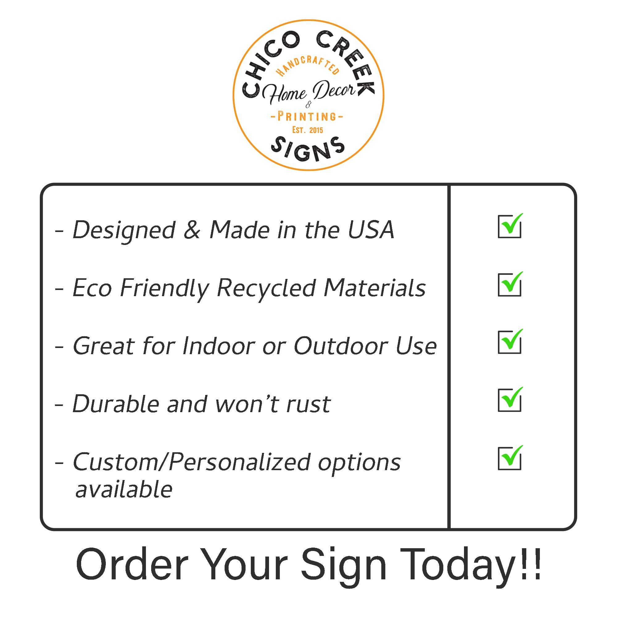 Chico Creek Signs Custom Coffee Bar Sign Personalized Name Coffee Corner Caf Coffee Station Barista Gifts Wall Decor 4x18 104182002079