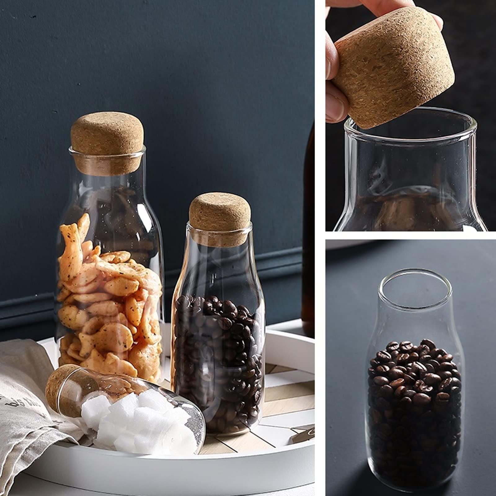 GRFIT Sugar Bowl Sugar Container Creative Sugar Bowl Kitchen Storage Bottles for Bulk Products Jars with Lid Spices Sugar Tea Coffee Glass Container Receive Organizer Ceramic Sugar Bowl (Color : 300ML)
