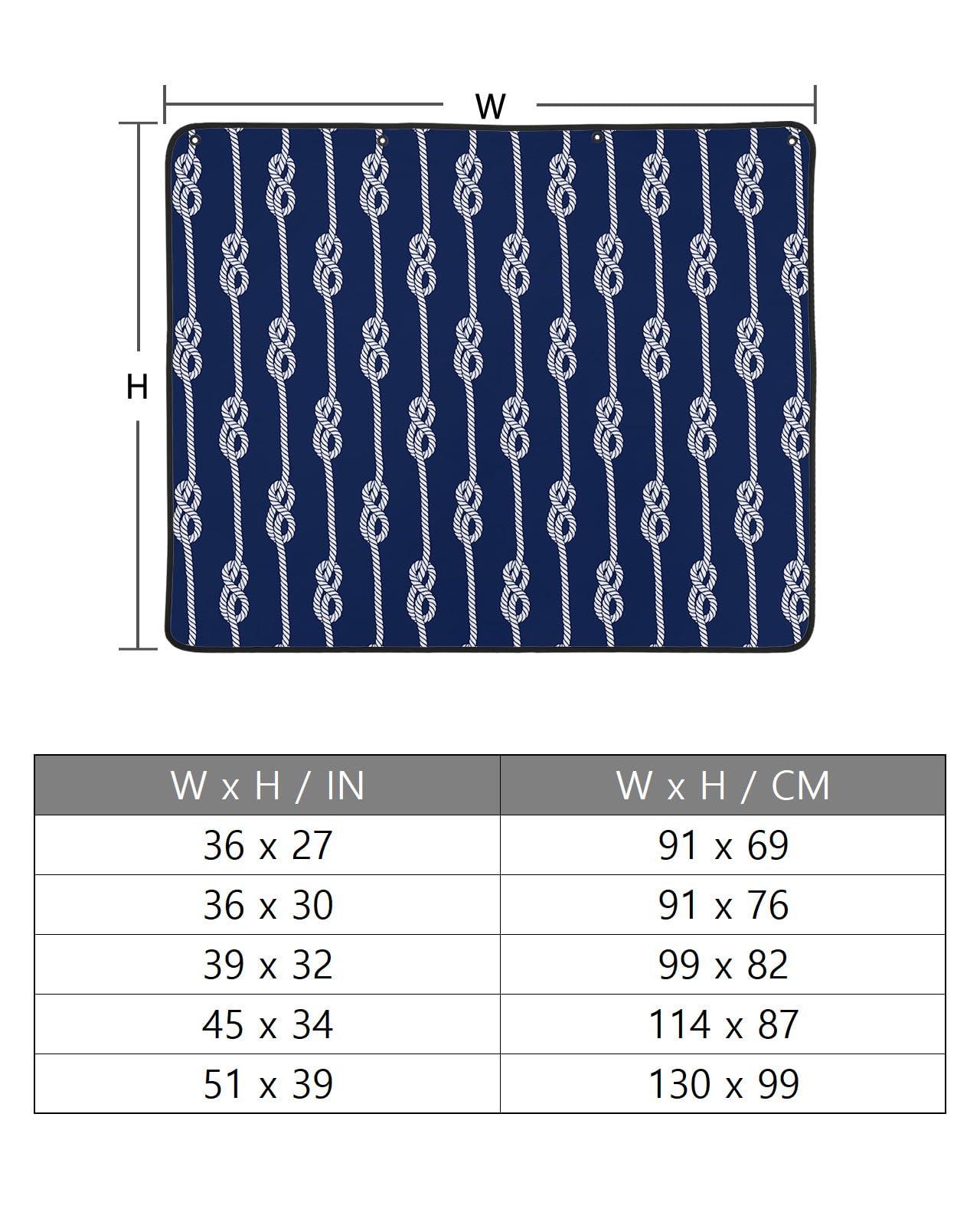 Shine-Home Nautical Knot Magnetic Fireplace Cover Decorative Indoor For Brick Fireplace, Insulation Fireplace Blocker Blanket Draft Stop Hot Heat Save Energy, Ocean Beach Sailboat Navy Blue 39\"Wx32\"H