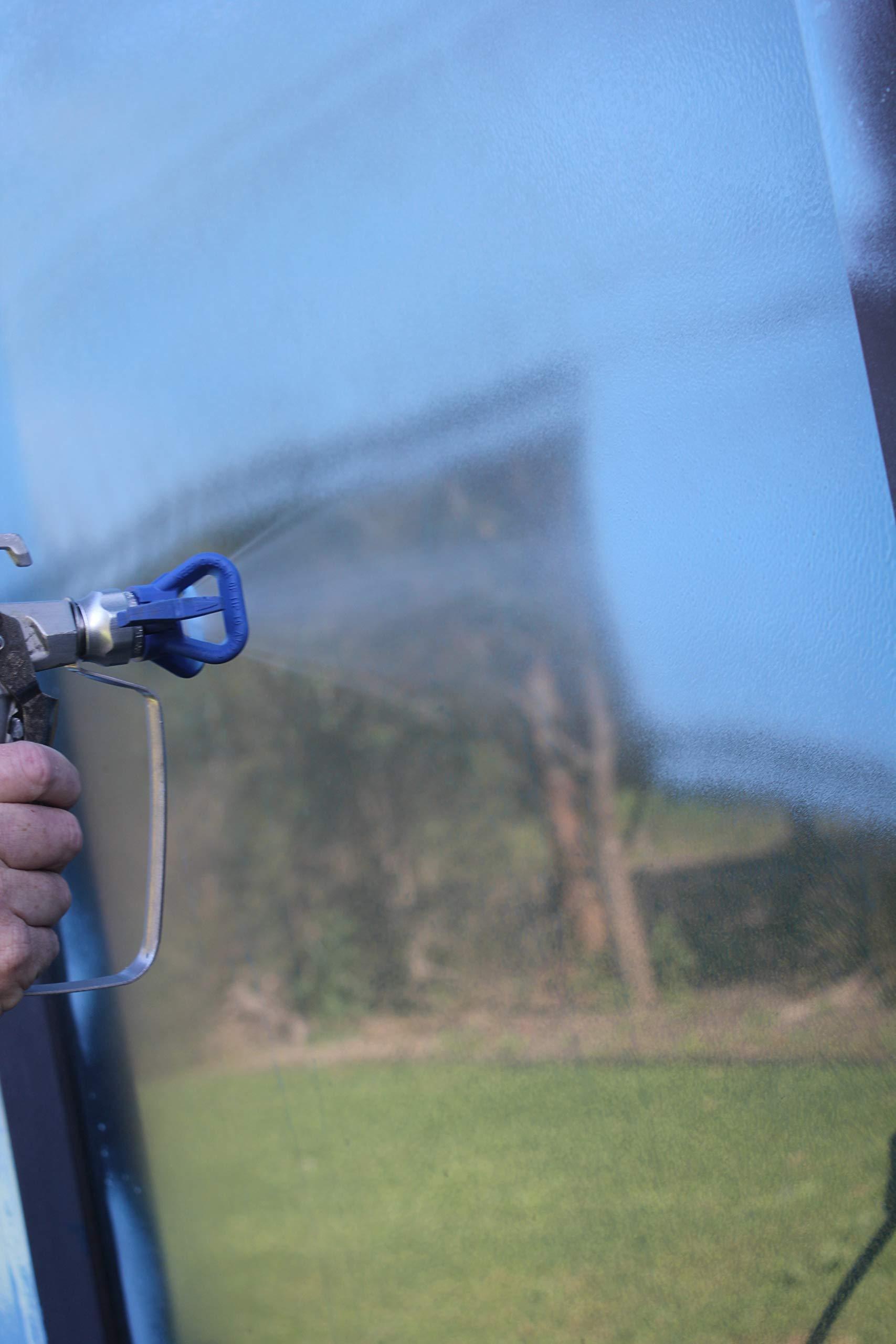 Strippable Coatings Windocoat 4880 - Peelable Coating with Blue Tint - Temporary Protective Liquid Masking Film - Water Resistant - for Windows, Floors, and Non-Porous Surfaces - 1 Gallon Can