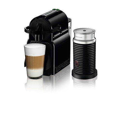 Nespresso Nespresso Inissia Espresso Machine by De'Longhi with Milk Frother, 24 ounces, Black
