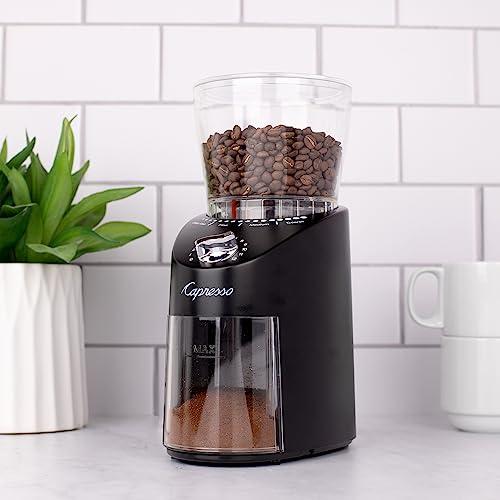 Capresso Capresso Infinity Plus Conical Burr Grinder, Black