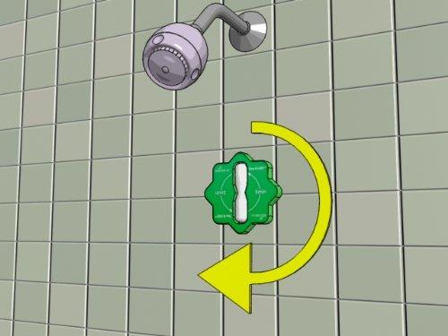 PermaFLOW PF WaterWorks PF0551 Time-N Five (5) Minute Hour Glass Timer, Suction Cup, Excellent for Children Bathroom, Saves Water Every Shower, Green