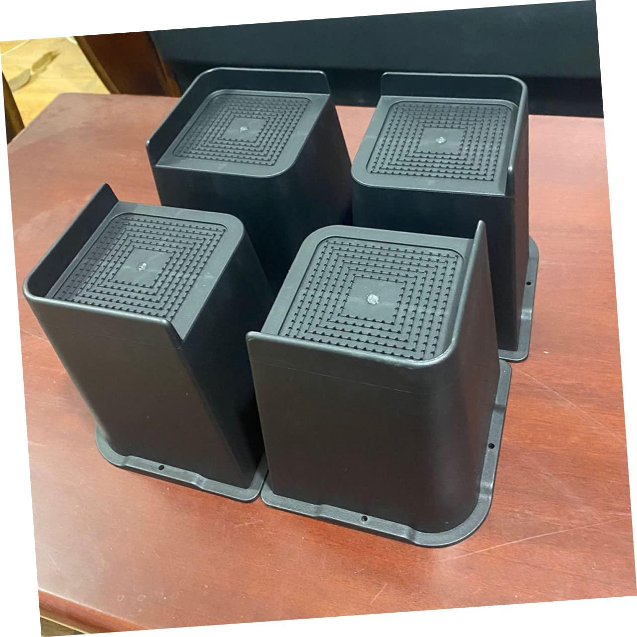 TOKIDNY TOKIDNY 4pcs Furniture Risers Non Slip Bottom for Sofa Couch Chair Bed Ideal Table Lift and Chair Riser for Increased Height