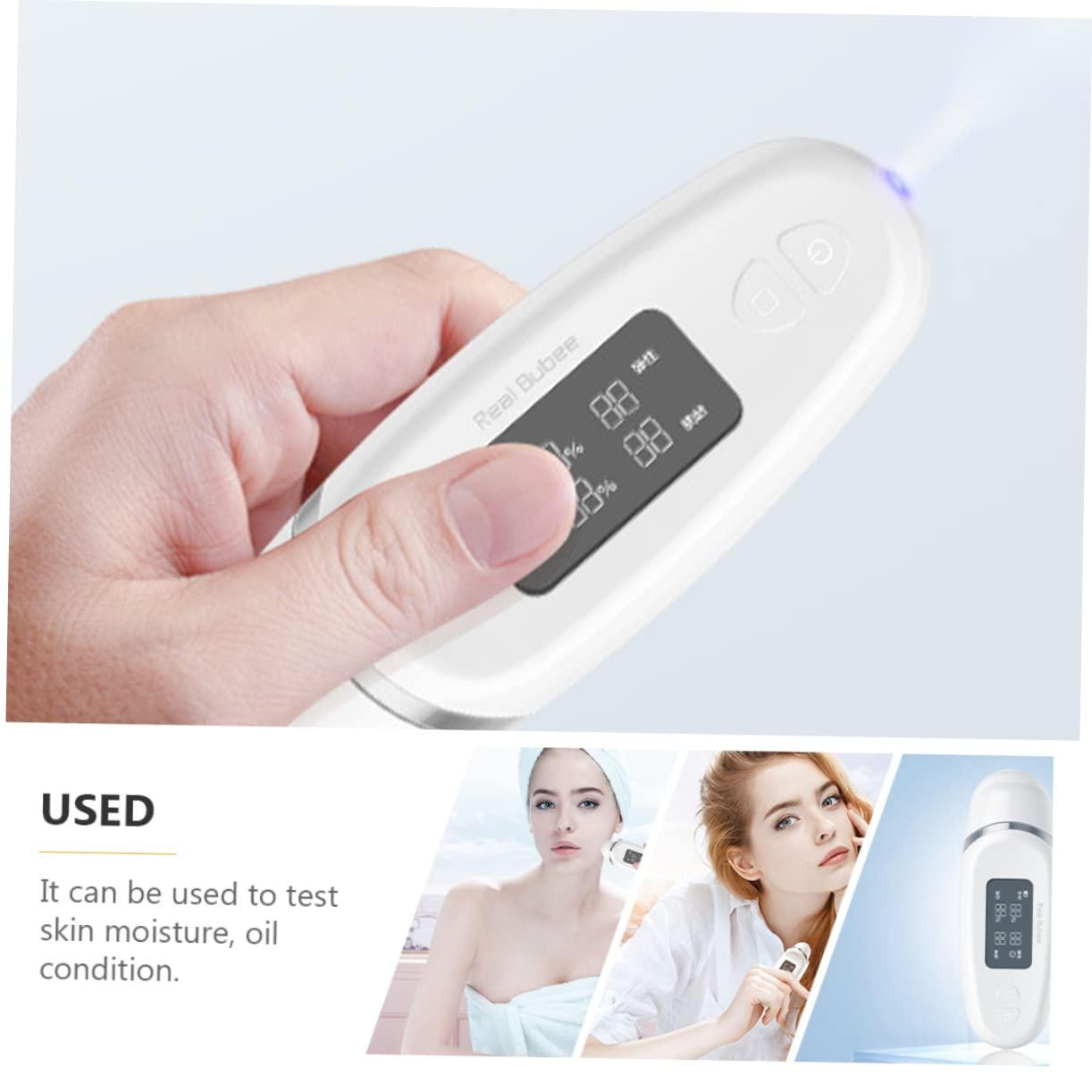 Housoutil Housoutil Skin Oil Condition Analyzing Tool Portable Skin Moisture Tester for Face Accurate and Easy to Carry