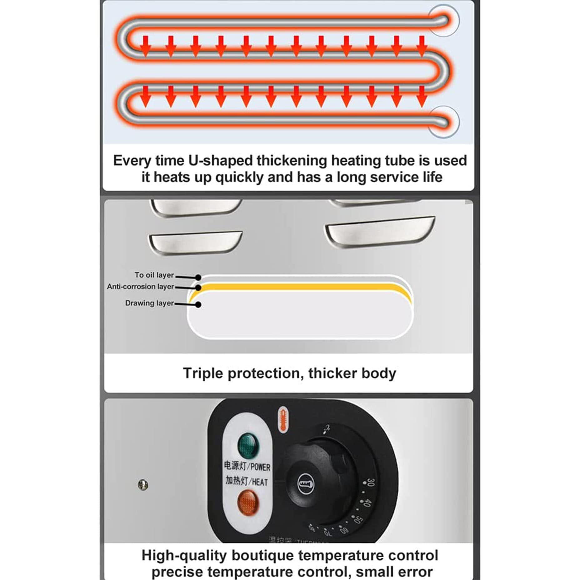 RESKIU Egg Boiler, Intelligent Automatic Electric Egg Cooker, uickly Makes 60 Eggs, 2600W,For Morning Tea Shops,Snack Bars,Food Courts,Western Restaurants, Perfect for Commercial Use.