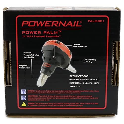 Powernail Powernail PALM001 PowerPalm 16/18 Gauge Flooring Cleat Nailer
