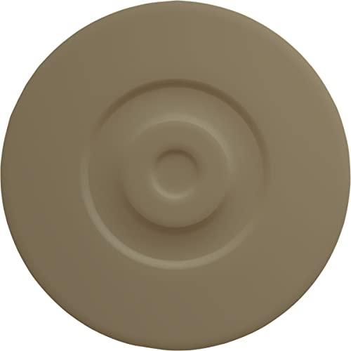 Ekena Millwork Ekena Millwork CM20BXAGF Biddix Ceiling Medallion, 20 7/8\"OD x 1 1/4\"P (Fits Canopies up to 7 1/2\"), Hand-Painted Athenian Green