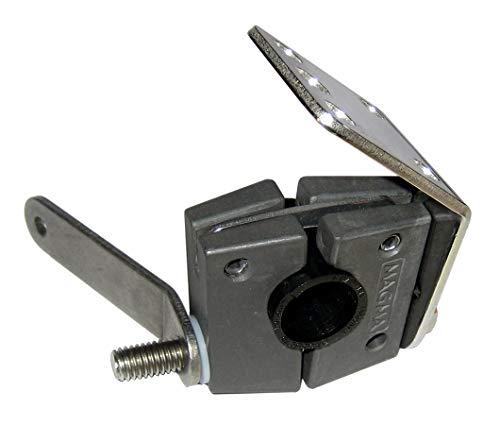 MAGMA Magma Products, T10-390 Horizontal Round Rail Mount, 1-1 / 2" Rails