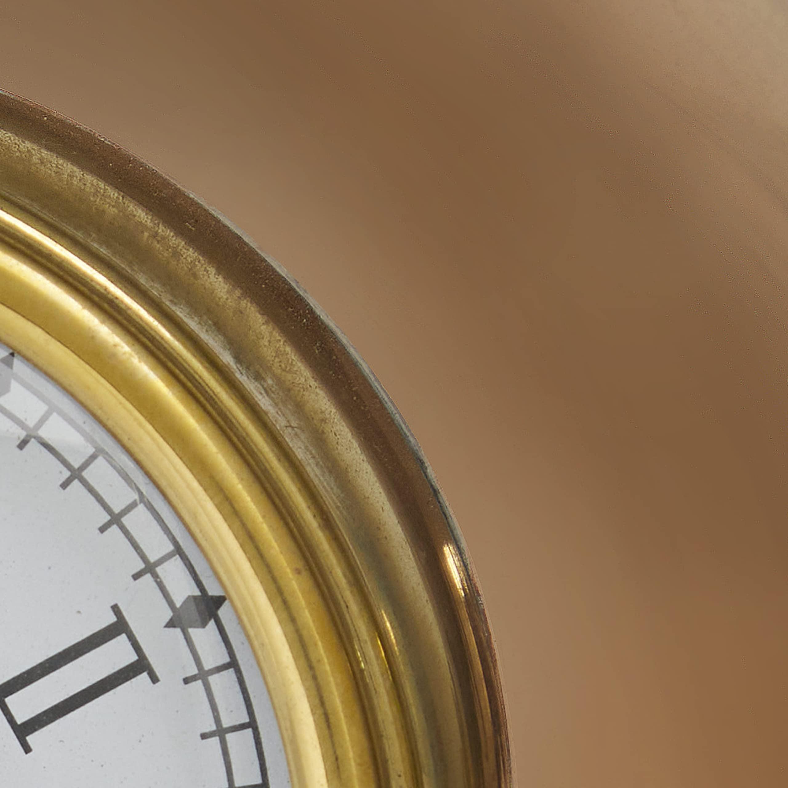 Deco 79 Deco 79 Brass Diver Helmet Clock, 8\" x 7\" x 8\", Copper