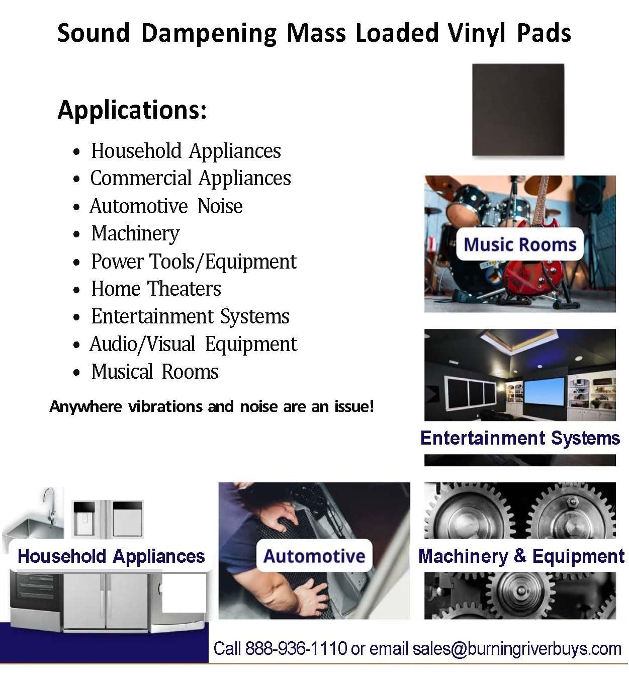 soundsulate Soundsulate PSA Peel & Stick Adhesive Mass Loaded Vinyl, 48\" x 48\" (16 sf) - See All Options