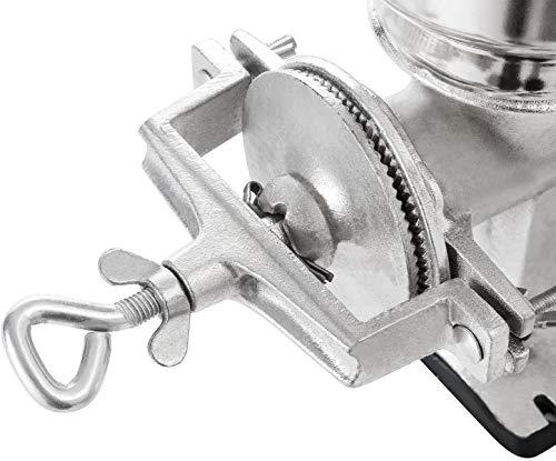 Chefcaptain Premium Quality Cast Iron Corn Grinder For Wheat Grains Or Use As A Nut Mill