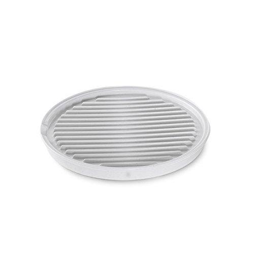 Nordic Ware Nordic Ware Microwave 2-Sided Round Bacon and Meat Grill, 10-Inch Spatter Cover and 2-Cavity Egg Poacher