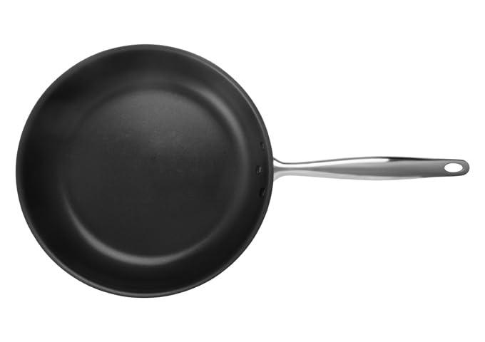Winco WINCO Tri-Ply Frying Pan, 12-dia, Silver