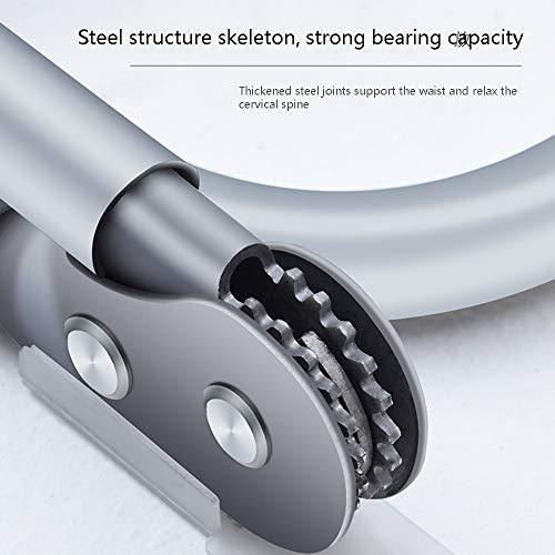 Bseack Floor Chair Foldable Single Floor Chair 5 Gears Freely Adjustable Lazy Sofa Removable and Washable Floor Cushion with Backrest Meditation Chair (Color : Dark Gray)