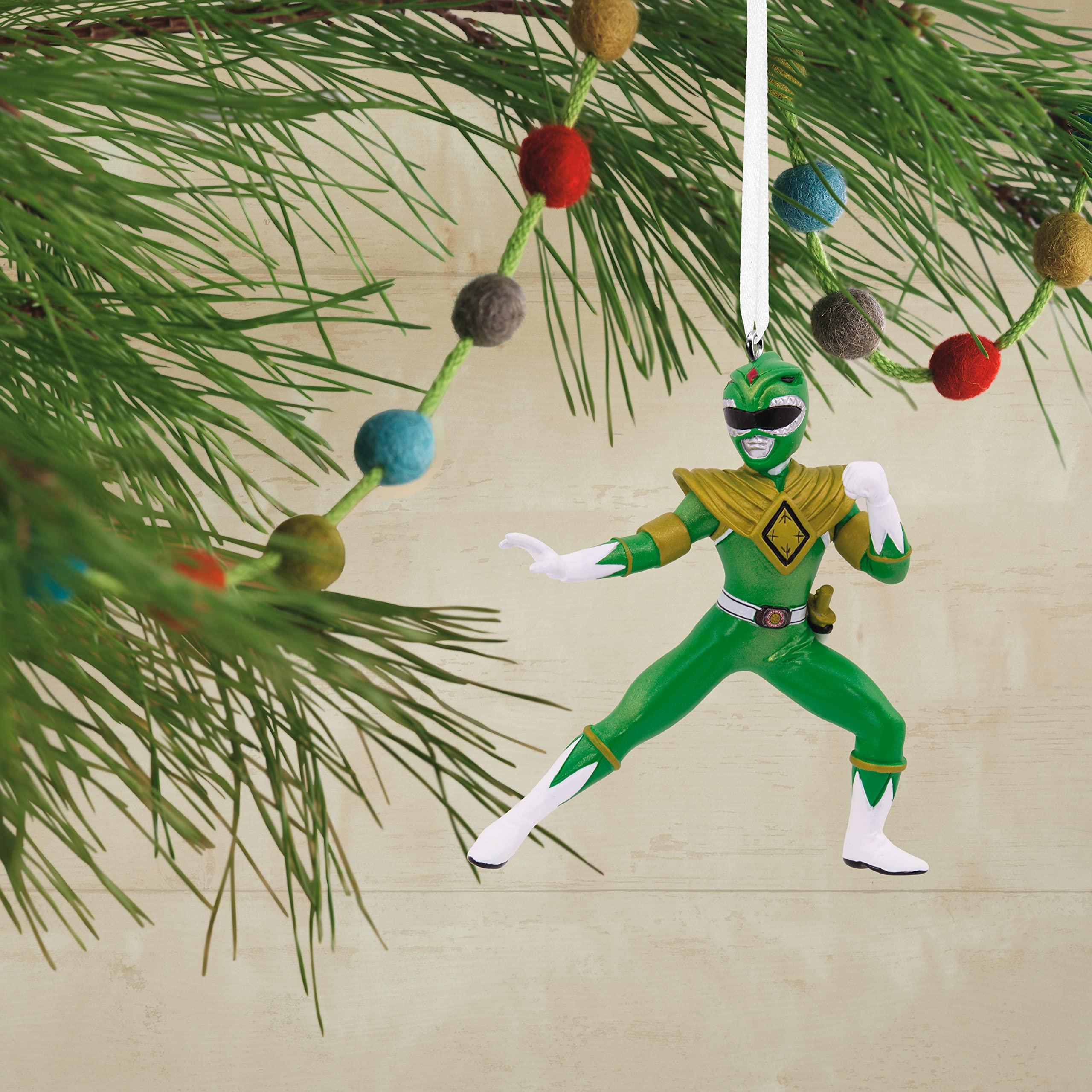 Hallmark Hallmark Hasbro Power Rangers Green Ranger Christmas Ornament