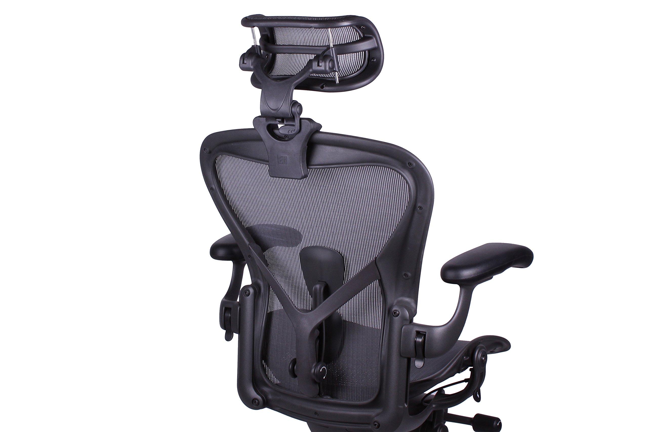 Engineered Now Engineered Now The Original Headrest for The Herman Miller Aeron Chair Headrest ONLY - Chair Not Included (H3 for Remastered, Graphite)