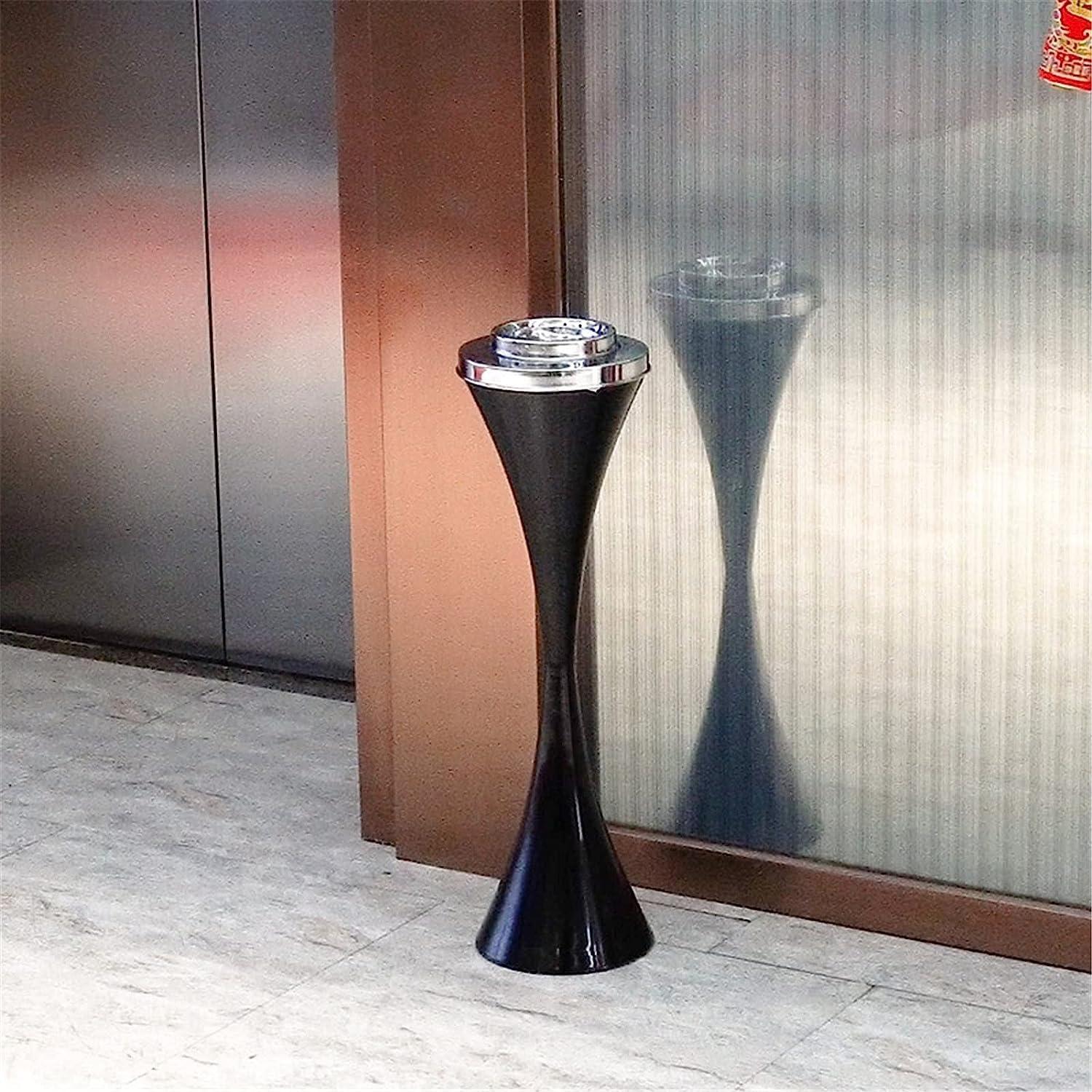 HomeLoft Basics Stand Up Ashtrays For Outside, Ashtray Outdoor Windproof, Detachable Cigar Butt Ashtray Stand, Floor Standing Ashtray With Lid (C As The Picture Shows)