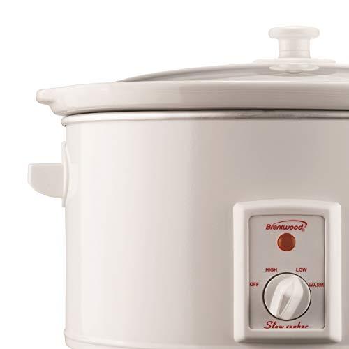 Brentwood Brentwood Slow Cooker, 8 Quart, White