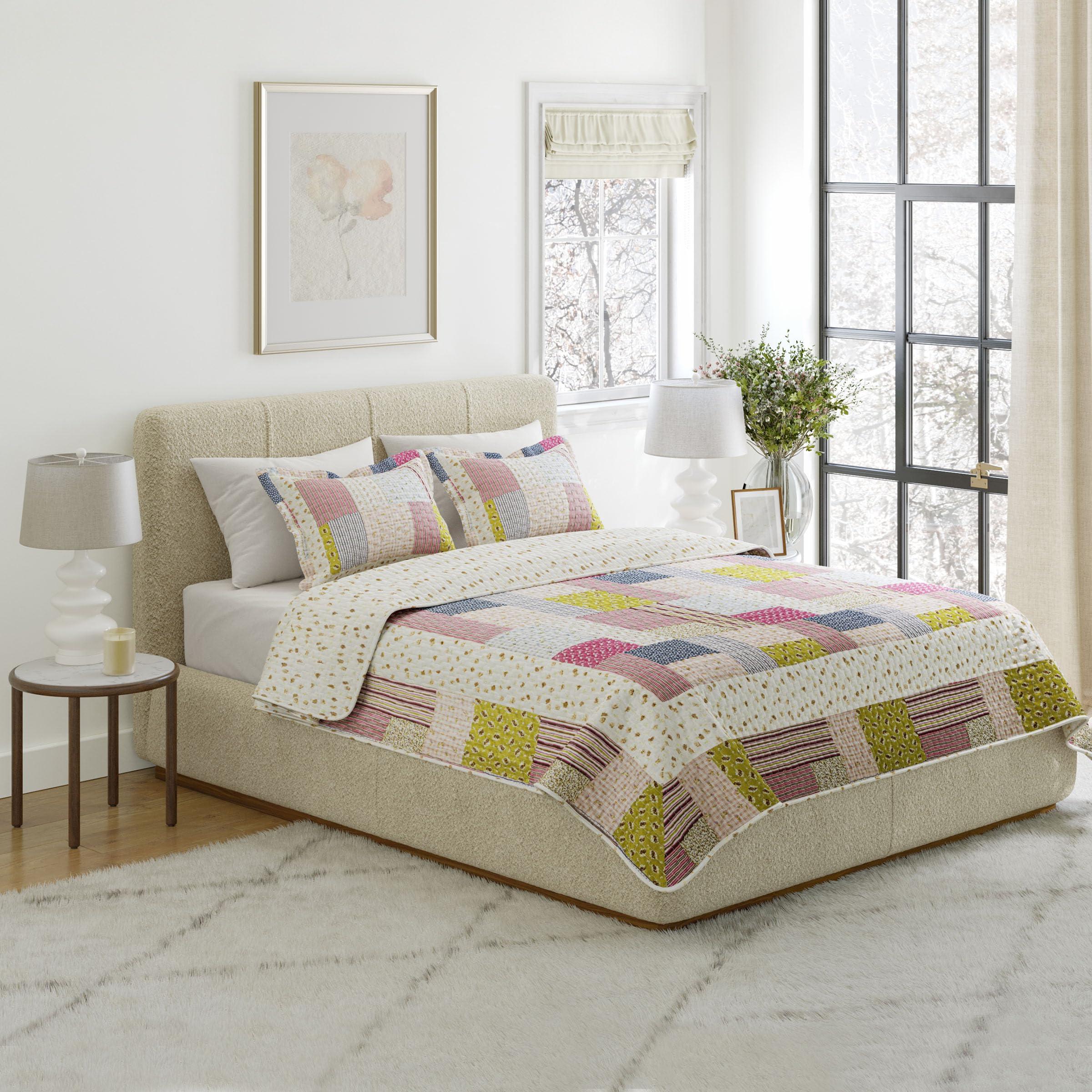 Lavish Home Lavish Home Savannah Quilt 3 Piece Set - King