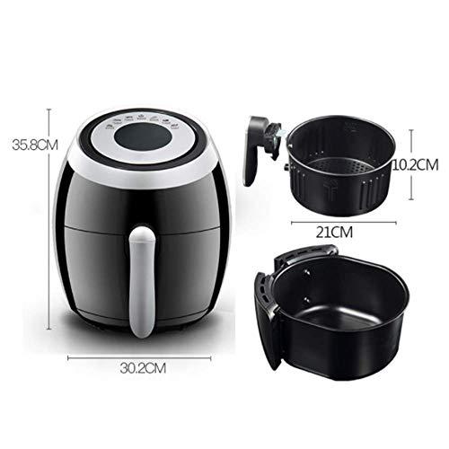 AJIEYMXD AJIEYMXD Automatic air Fryer, Electric Heated air Fryer Oil-free Oven with LCD Digital Touch Screen, Removable Safety Basket Size 30.2 * 35.8 Cm Comfortable anniversary Efficency