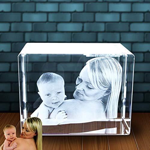 Youni 3D Crystal Glass Picture Custom from Photo. Tower