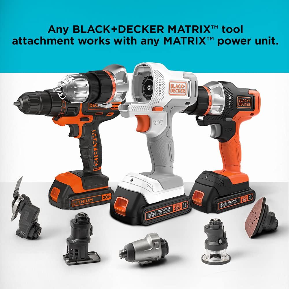 BLACK+DECKER BLACK+DECKER Matrix Oscillating Tool Attachment (BDCMTO)
