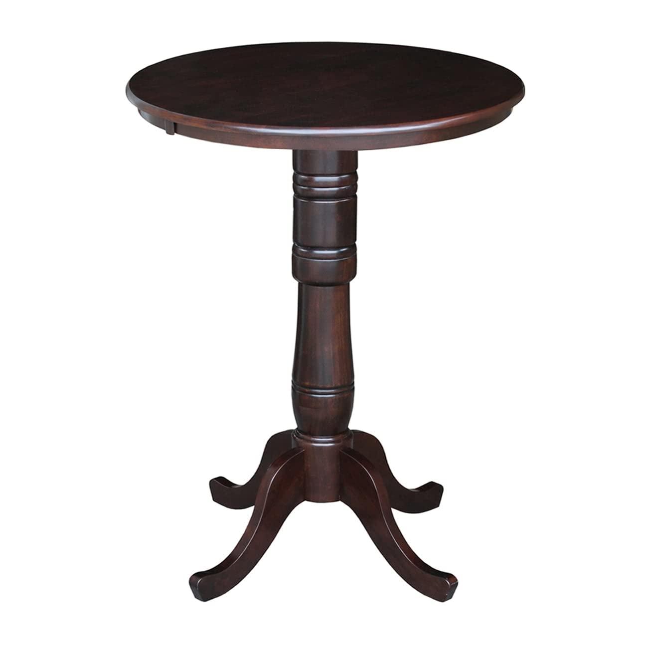 International Concepts International Concepts 30\" Round Pub Table in Black